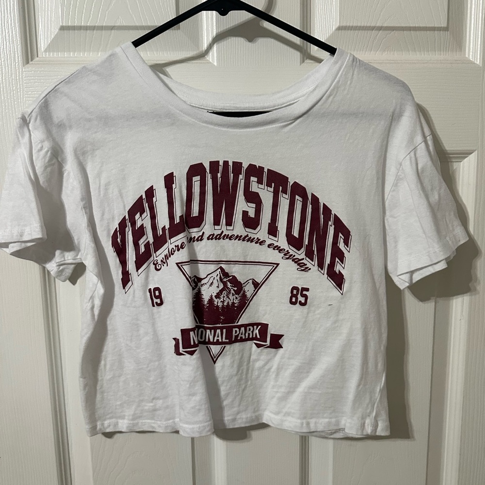 Yellowstone cropped tee